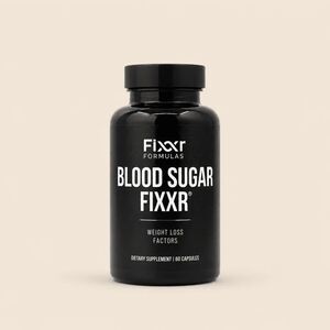 Fixxr by Dr. Amie BLOOD SUGAR BALANCE 60 capsules NEW